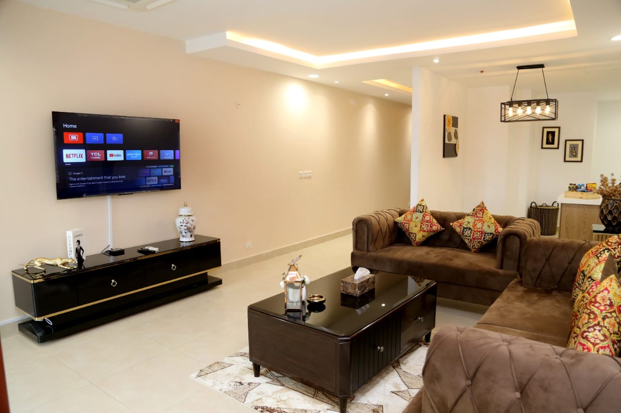 The Titanic luxury three-bedroom apartment interior